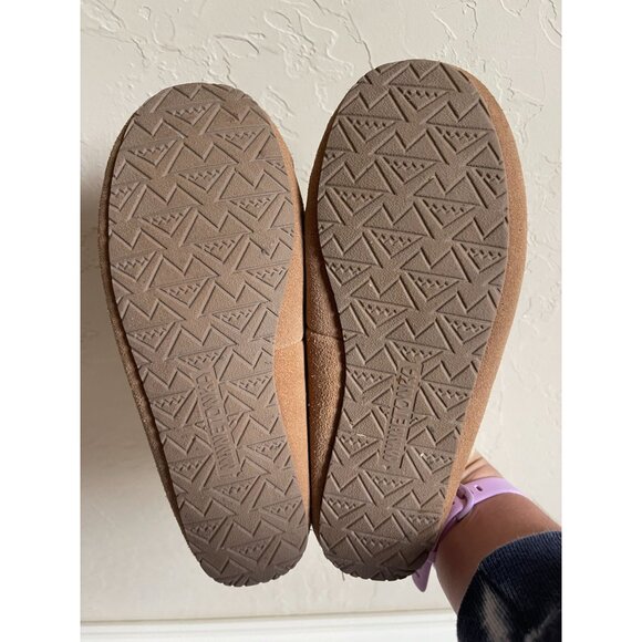 MINNETONKA Size 7M Brown Suede Leather Moccasins - Picture 7 of 7